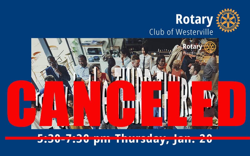 Reminder: Today’s meeting canceled; Zoom next week; back to in-person Feb. 3