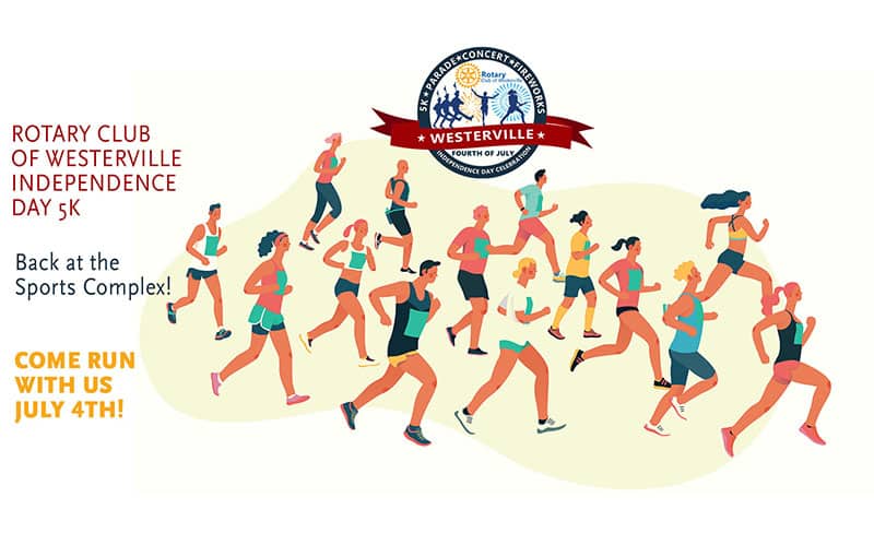Get your 4th moving with the Rotary 5K to start the holiday!