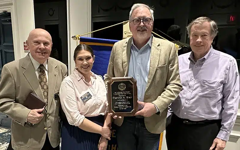 Blair wins 2023 Courtright Award for dedicated volunteer service