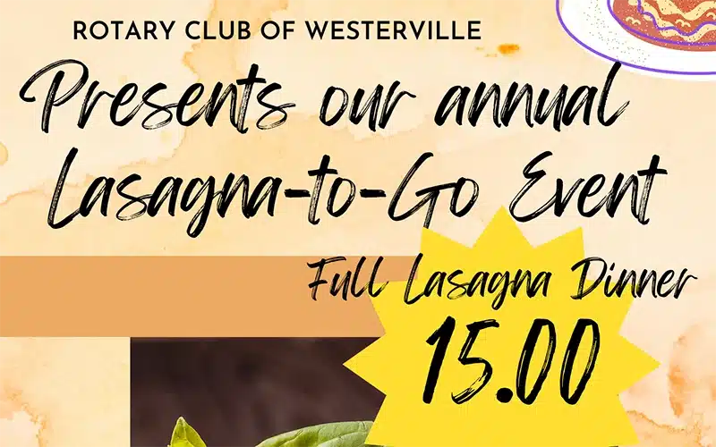 Ticket sales open for Rotary’s 2024 Lasagna-to-Go