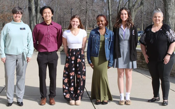 February 2024 Rotary Students of the Month