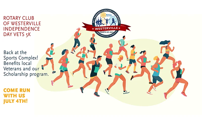 Register now for Rotary's 2024 Independence Day Veterans 5K Walk/Run