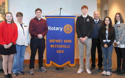 Rotary Club of Westerville December 2025 Students of the Month